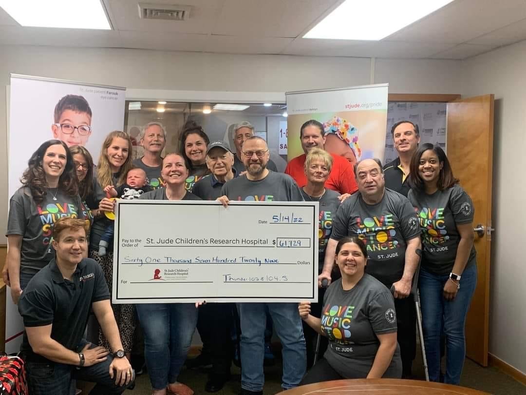 More than $60,000 was raised during the 24-hour Thunder 102 Country Cares for St. Jude Kids Radiothon and “that ain’t chicken feed,” as Barbara Fox would say.  ..